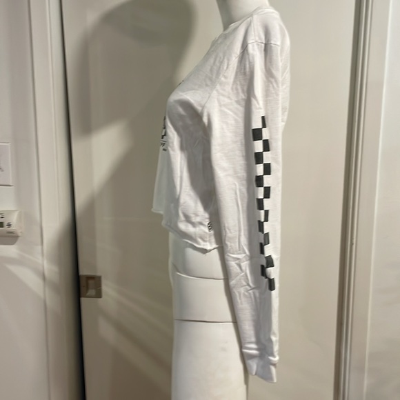 VANS White Longsleeve Tee SzSmall - Picture 8 of 11